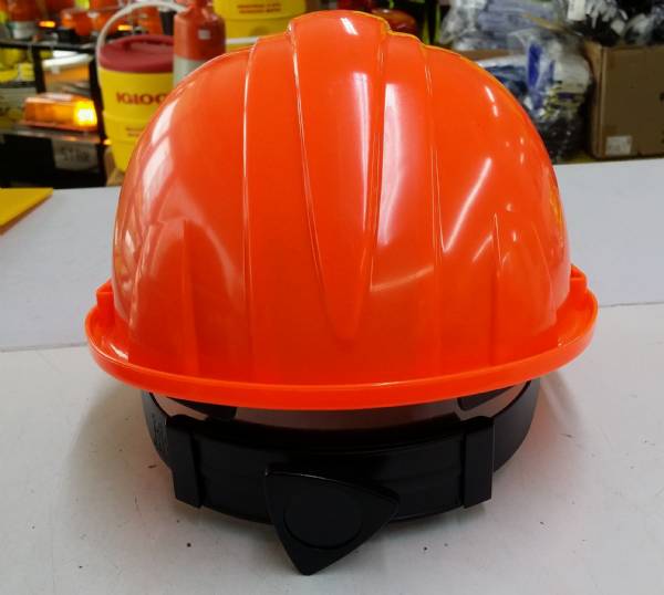 4-point Cap Style Hard Hat - HI-Viz Orange #3